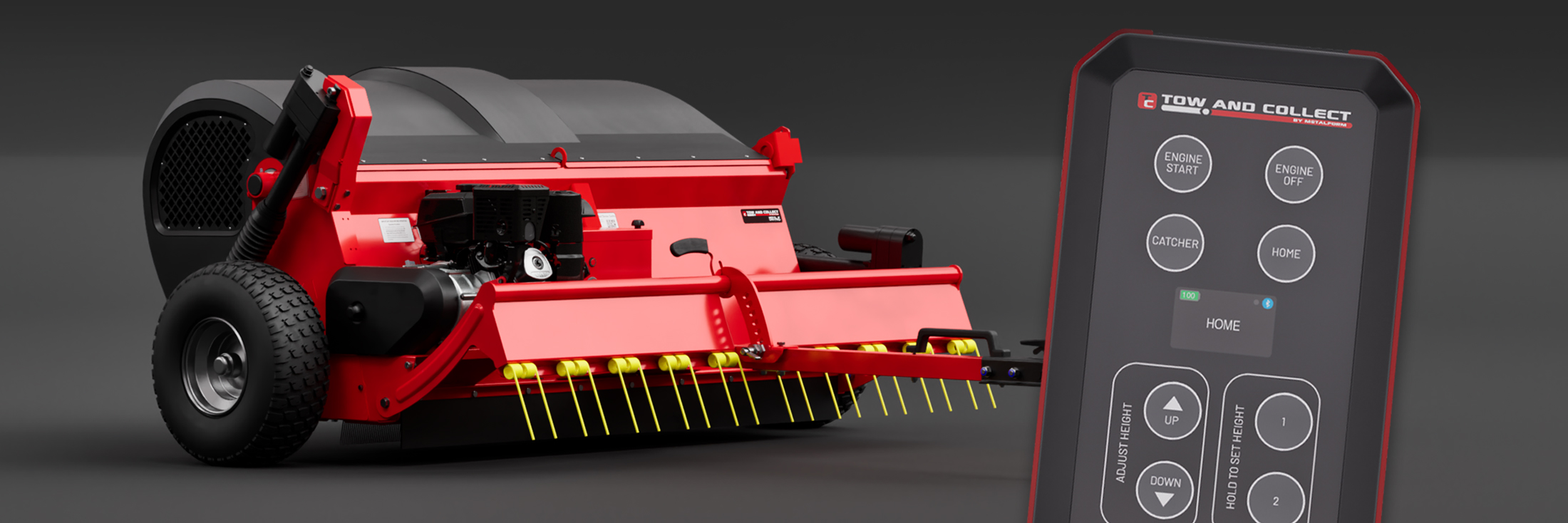 Tow and Collect 1500 Pro E with its Remote