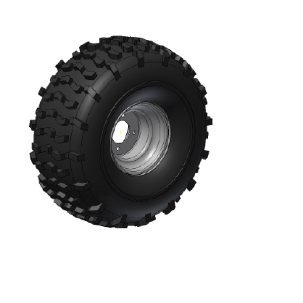 Tyre and Wheel Kit 22x11 - 4 Ply
